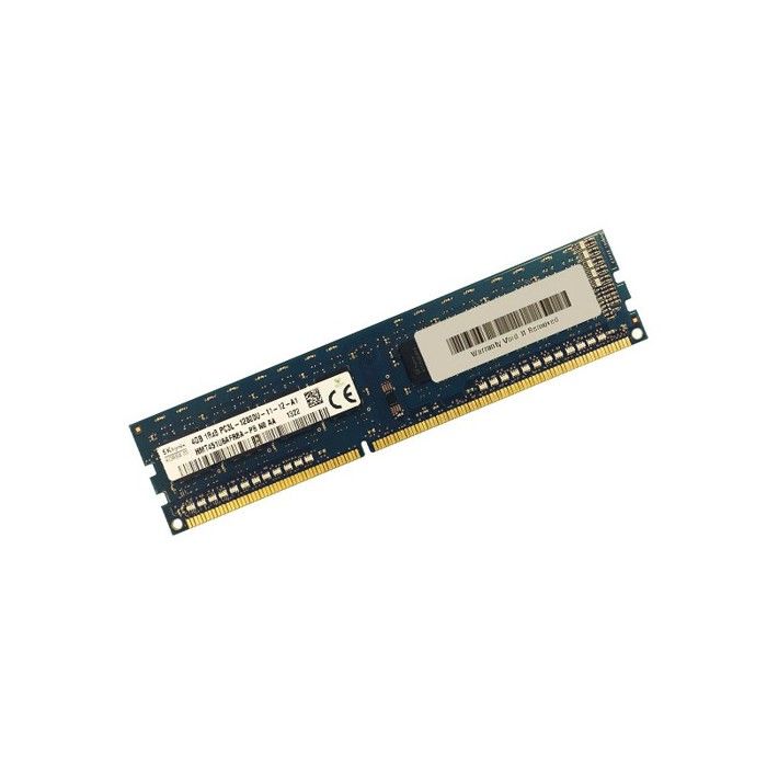 4Go Ram PC Bureau Hynix Hmt451U6Afr8A-Pb Ddr3 Pc3L-12800U 1600Mhz 1Rx8 Cl11