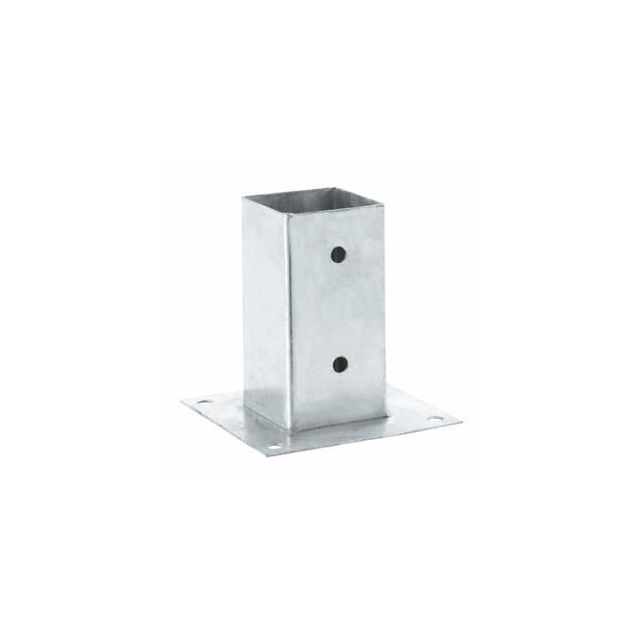 G/én/érique Cache pour Colonne de cl/ôture en Fer carr/é 100 x 100 mm