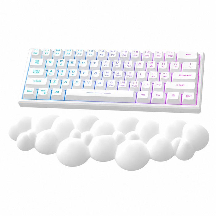 INF Repose-poignet pour clavier Blanc