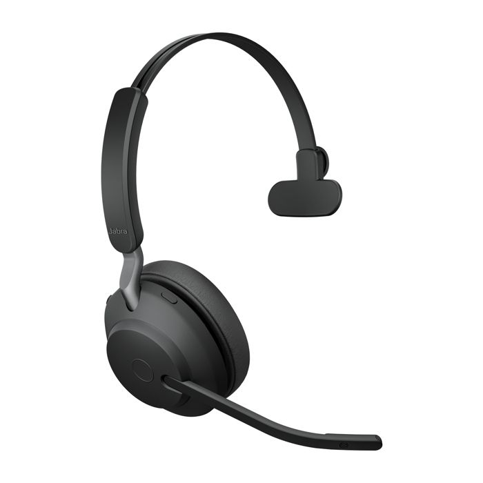 Casque sans fil - JABRA - Evolve2 65 - USB-C UC Mono - Anti-bruit - Intra-auriculaire - Noir