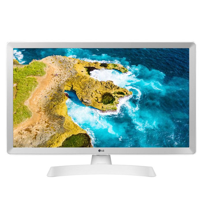Téléviseur intelligent LG 24TQ510S WZ.API 236 (599 cm) 1366x768 (720p) Smart TV Wi‑Fi blanc