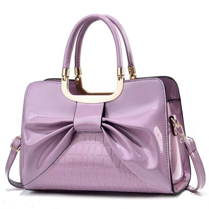 Sac à Main Messenger Sipobuy - Design Vague, PU Cuir, Anti-Vol - Pour Femme Élégante