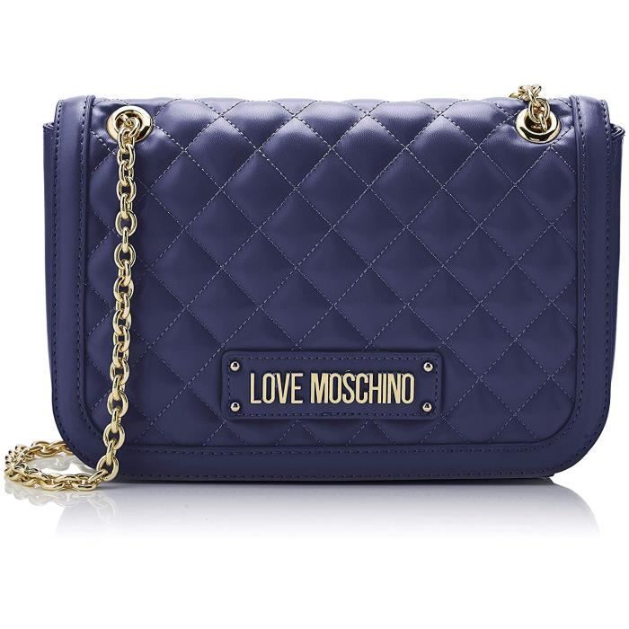 Sac a Main Love Moschino Quilted Nappa Pu Sacs portes epaule 6622 Cdiscount Bagagerie Maroquinerie