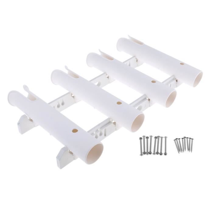 Lot de 2 supports de canne à pêche, support de canne à pêche pour