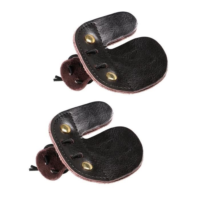 Set de 2pcs ProtègeDoigts Garde Protection Doigts Réglable Accessoire