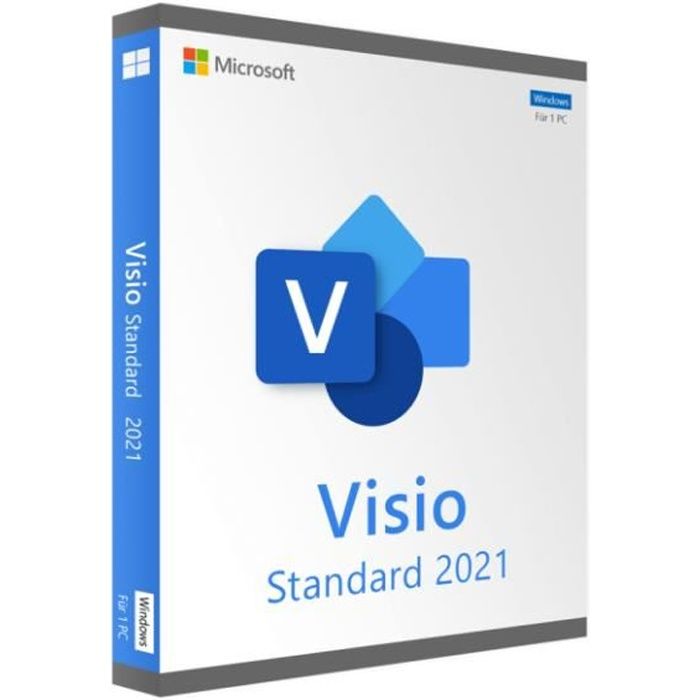 Microsoft Visio 2021 Standard – Clé licence à télécharger