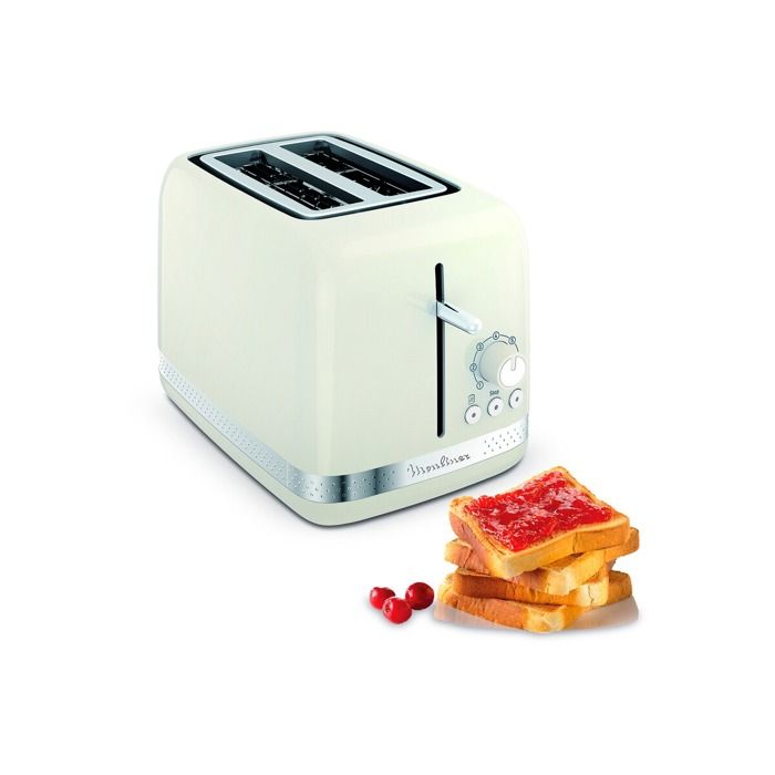 Grille-pain MOULINEX Soleil 850W 2 fentes - Ivoire - 7 niveaux de dorage