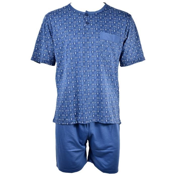 Pyjama Court Homme ECO HOMEWEAR - Marque Ozabi, Neuf Avec étiquettes, Style Moderne
