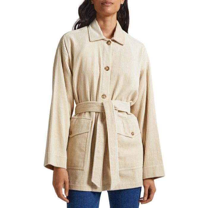 Surchemise online femme beige