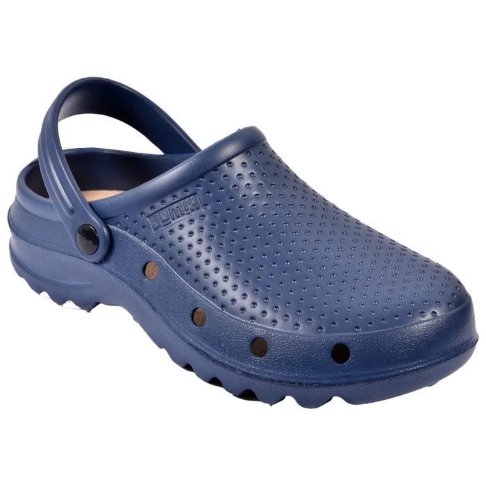 Sandales orthopédiques anatomiques OZABI PU9864 MARINE pour