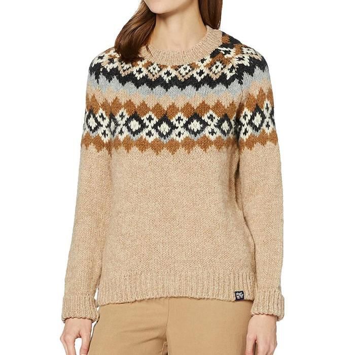 Vêtements femme Chandails Superdry Savannah Yoke Jacquard