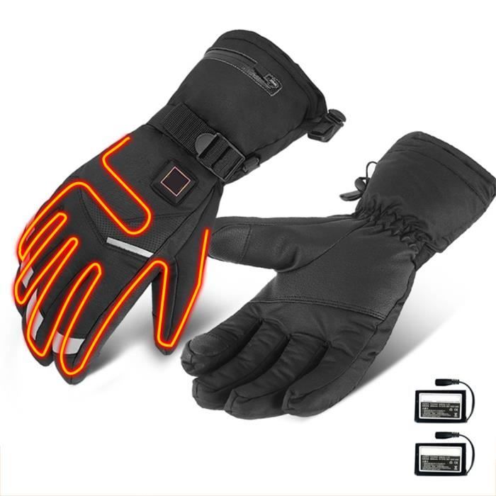 Gants Chauffants Pour Hommes Et Femmes Cyclisme Mitaines /À Piles Pour Sports De Plein Air Gants Chauffants /Électriques