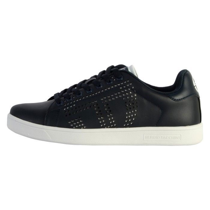 Sergio Tacchini Baskets - SERGIO TACCHINI - Torino - Marine - Chaussures Basses - Tige Synthétique