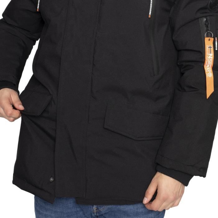 GEOGRAPHICAL NORWAY Doudoune ARNOLD Noir - Homme Noir - Cdiscount  Prêt-à-Porter