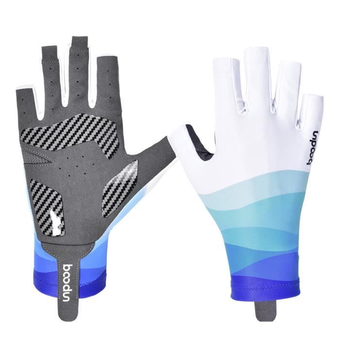 gants de pêche demi-doigt respirants et antidérapants protection solaire dété pour cyclisme en plein air accessoires de pêche
