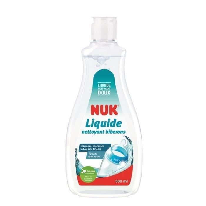 Nettoyant spécial biberons Nuk - Sans parfum - pH neutre - 500 ml