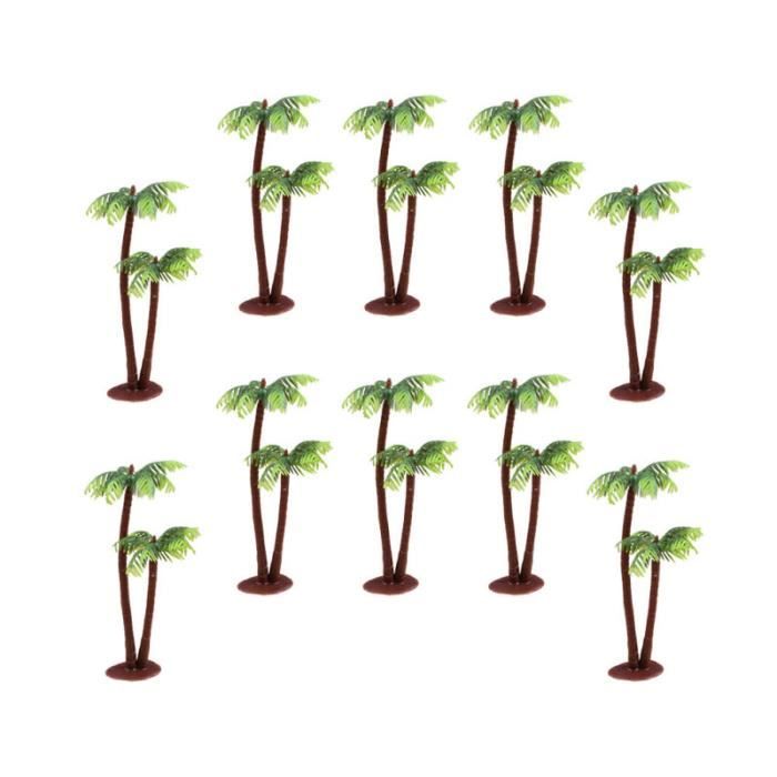 5pcs de noix de coco arbres Miniature Fée Décoration d'intérieur Mini Craft Micro Aménagement paysager