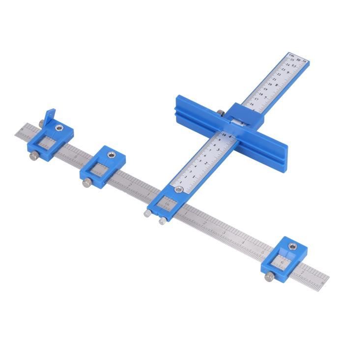 Guide De Gabarit Fin Pour Scie à Table - Coupe Précise Bandes Étroit, Compatible Scie à Ruban, Avec Compteur De Précision