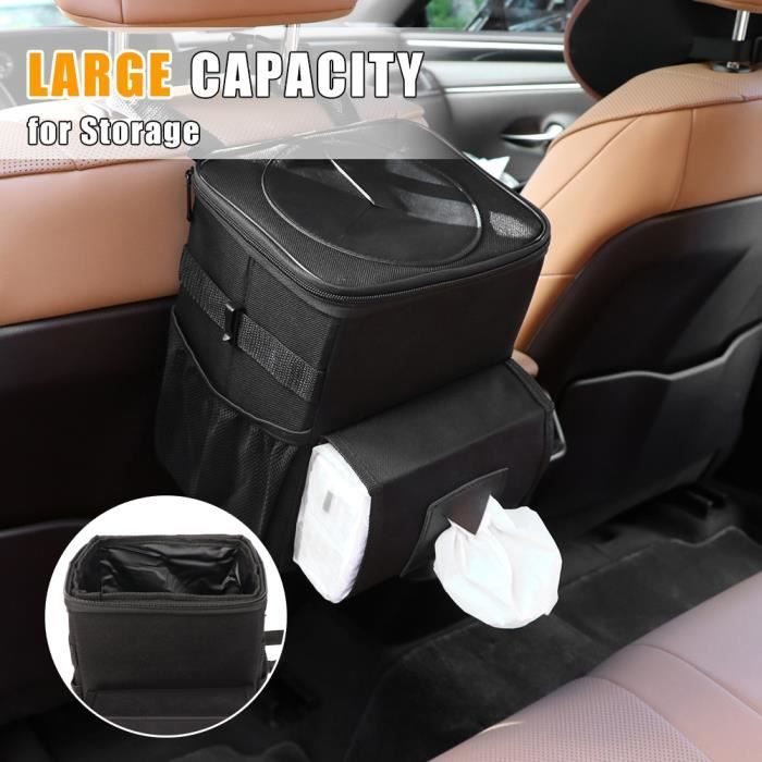 XCWTBL Portable Poubelle Voiture 2 Pcs Universel Poubelle étanche Voiture  Interieur Sacs De Rangement Suspendu Pliable De [57] - Cdiscount