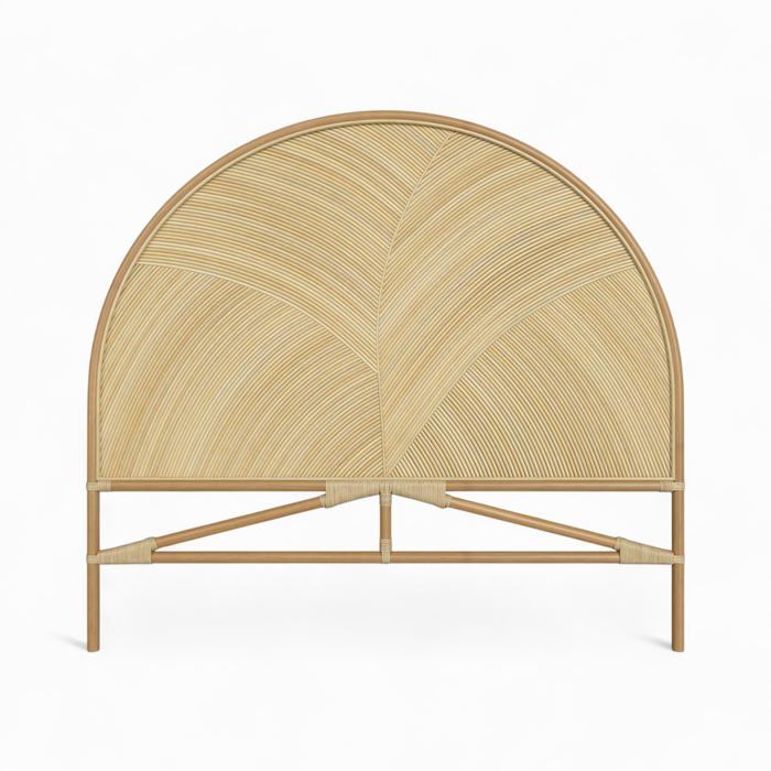 Tête De Lit Rotin Naturel 140cm Rendez-Vous Déco - Style Bohème, Installation Facile