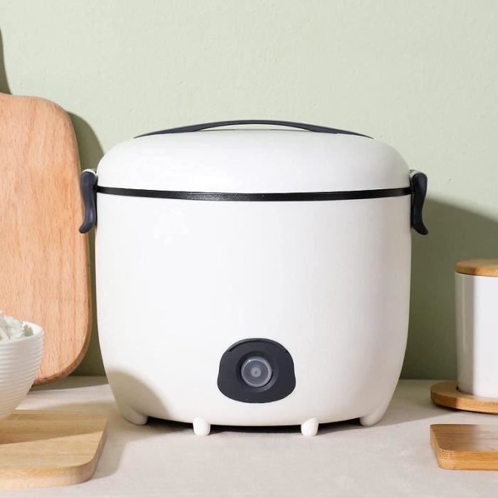 Mini Cuiseur à Riz électrique 1,8L - 4 Fonctions (riz, Soupe, Porridge, Gâteau) - Pour 1-2 Personnes
