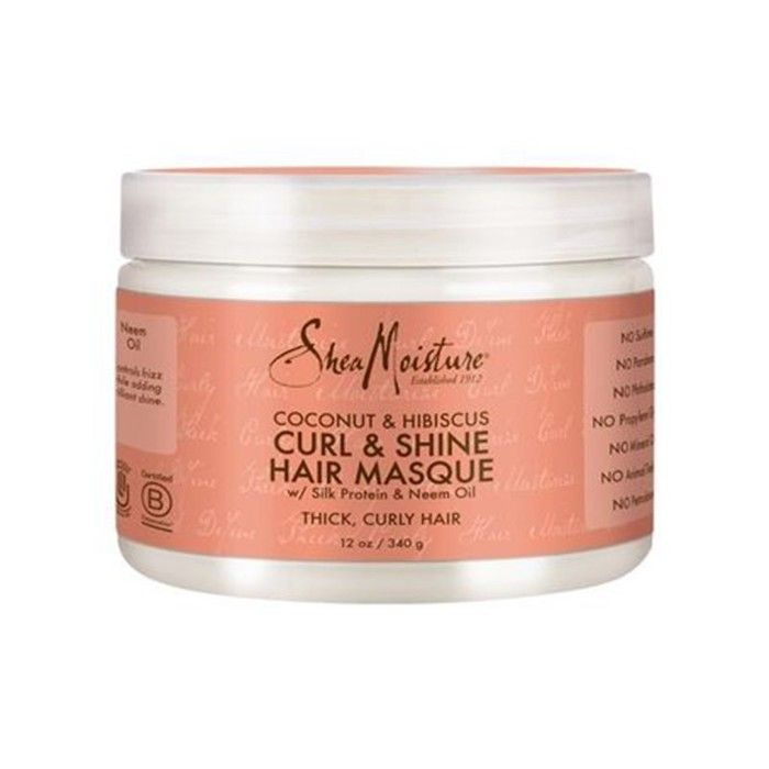 masque pour cheveux bouclés