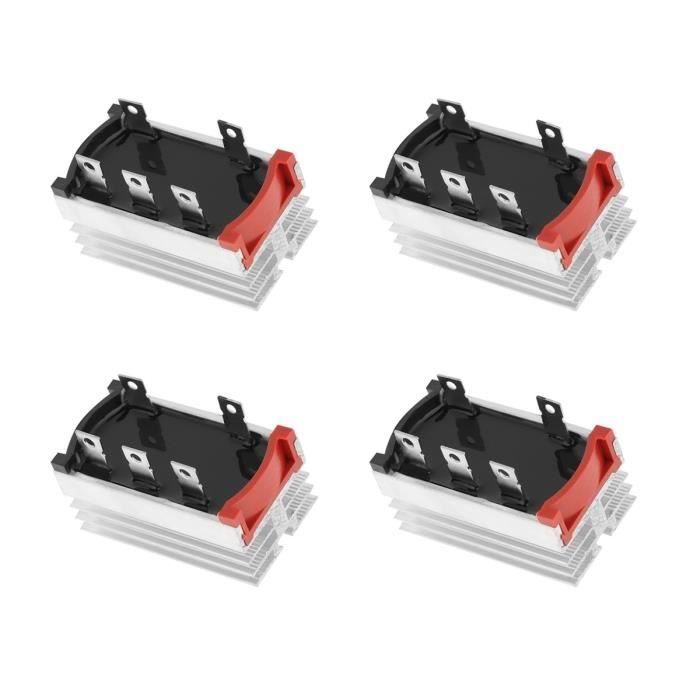 Redresseur 3 Phases Pont - 4 Pièces Pour Moteurs 3 Phases - Basse Fréquence, -40°C à 150°C Redresseur Sql50a 1000v Redresseur 3 Phases Pont - 4 Pièces Pour Moteurs 3 Phases - Basse Fréquence, -40°C à 150°C Redresseur Sql50a 1000v