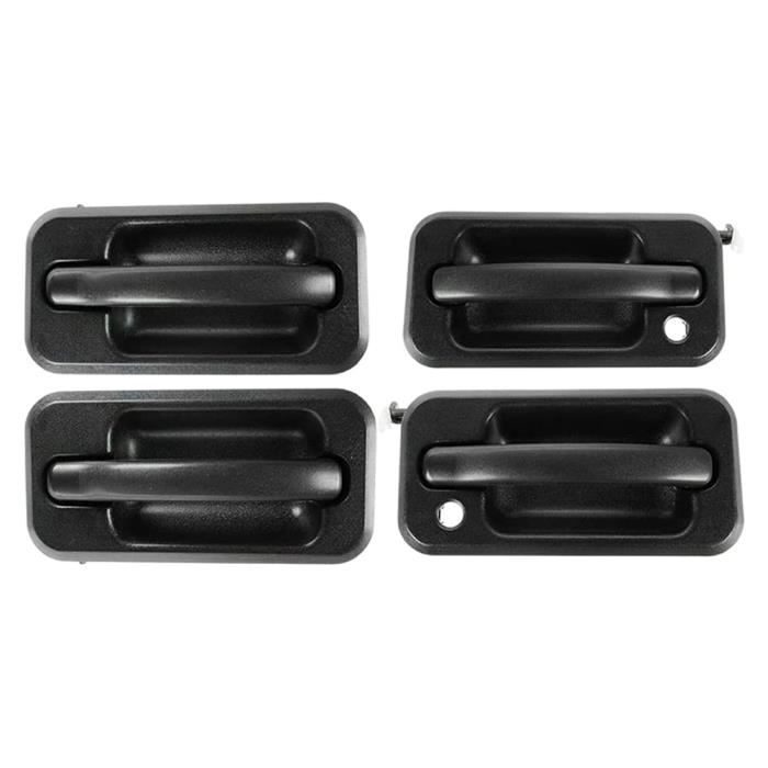 Poignées Porte Extérieures Leapiture Pour Nissan 350Z 2003-2009 - Lot De 2 - Noir - Modèle 80607-CD00B