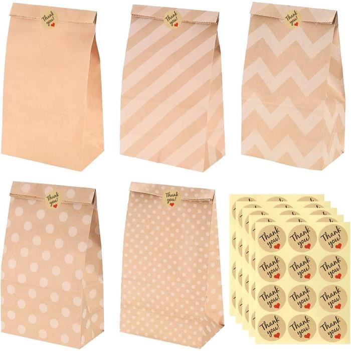 Sacs-cadeaux En Papier Kraft Pour Fête D'anniversaire Nintendo Super