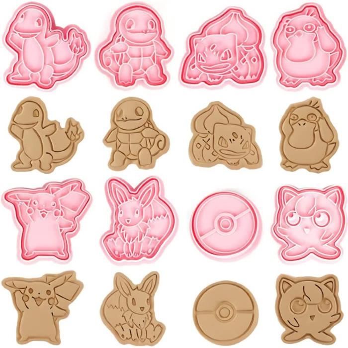 12 Emporte-Pièces Biscuits Noël 3D - Moules En Plastique Pour Pâtisserie, Cookies, Bonhommes En Pain D'Épice