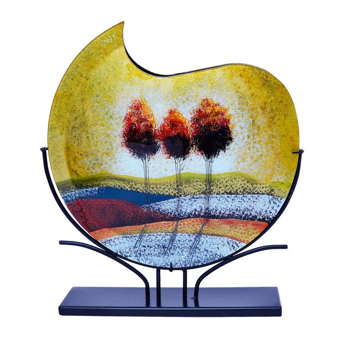 Vase vague sienne 50x48 cm - Table Passion Multicolore
