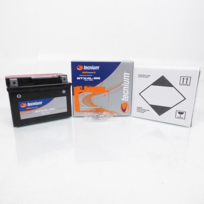 Batterie Tecnium pour Moto Skyteam 50 Dax Replica 2006 à 2011 YTX4L-BS - 12V 3Ah Neuf