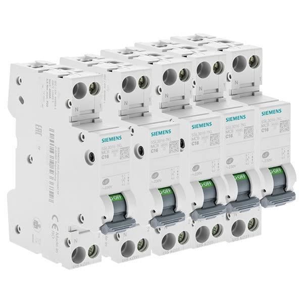 LOT DE 3 DISJONCTEURS 32A COURBE C, 2POLES PROTEGES 32AMPERES MERLIN