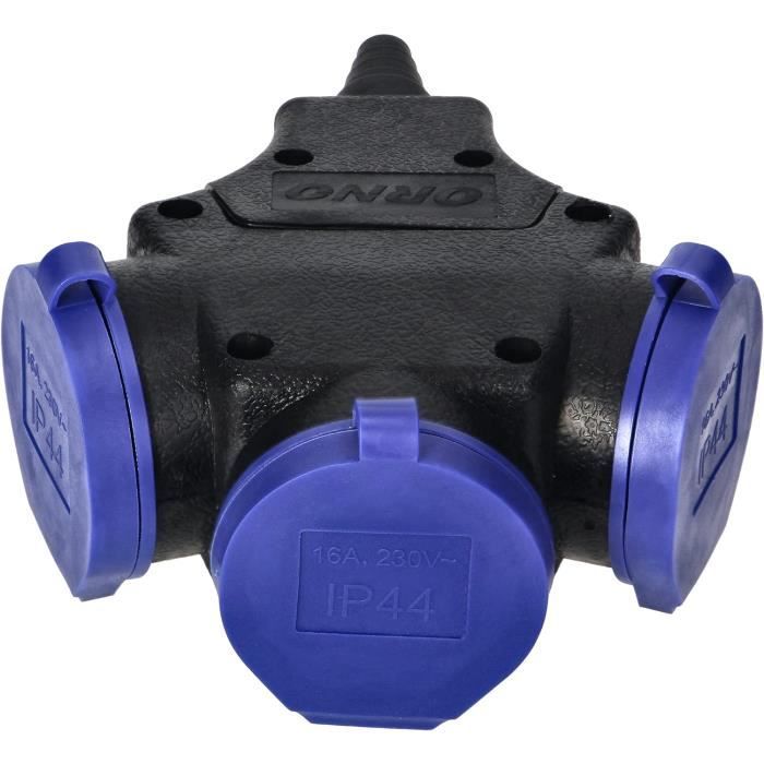 Prise Extérieure, Montée En Surface 250V 16A Prise Extérieure Étanche À La Poussière Pour