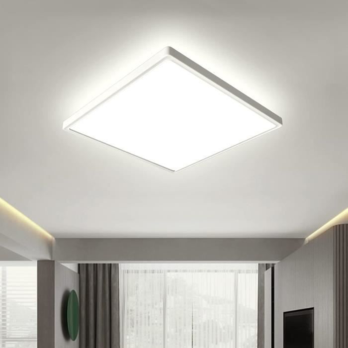 Plafonnier LED salle de bain rond éclairage salle de bain luminaire IP44  lampe chambre cuisine couloir - Cdiscount Maison