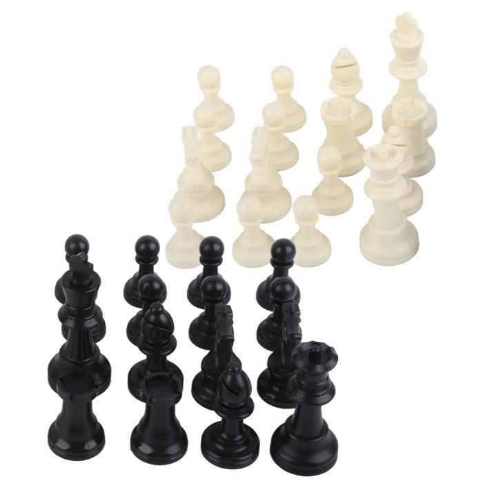 YOSOO Ensemble de jeux d'échecs Jeu de dames d'échecs 13,8 pouces