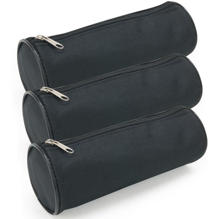 Trousse Multifonction Avec Motif Animal Noir Et Blanc - Grande Capacité
