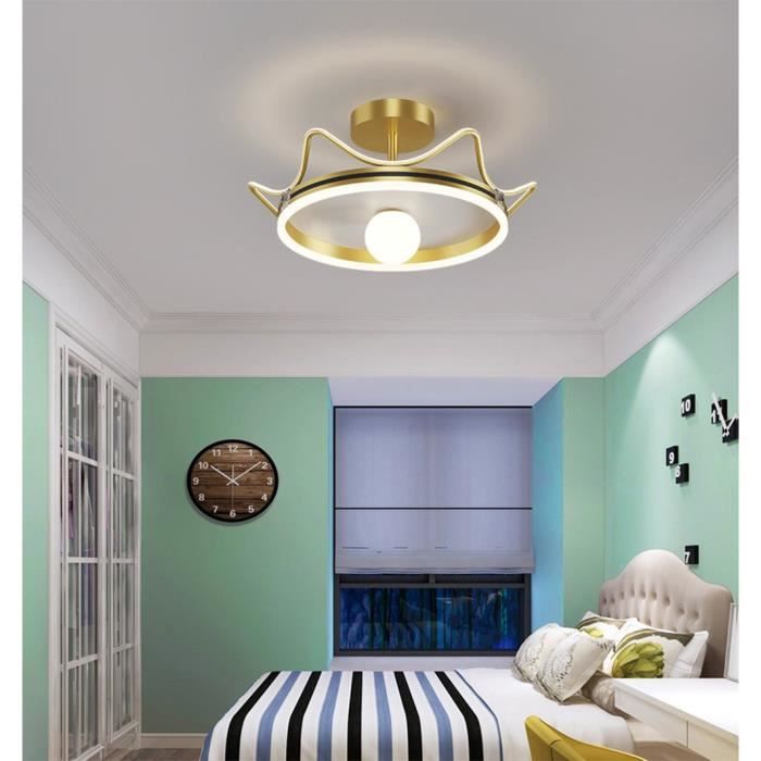 Plafonnier pour chambre d'enfant dimmable avec télécommande lumière de plafond LED 72W pour enfants Conception créative d'astronaute spatial pour lampe suspendue de chambre de fille de garçon Plafonnier pour chambre d'enfant dimmable avec télécommande lumière de plafond LED 72W pour enfants Conception créative d'astronaute spatial pour lampe suspendue de chambre de fille de garçon
