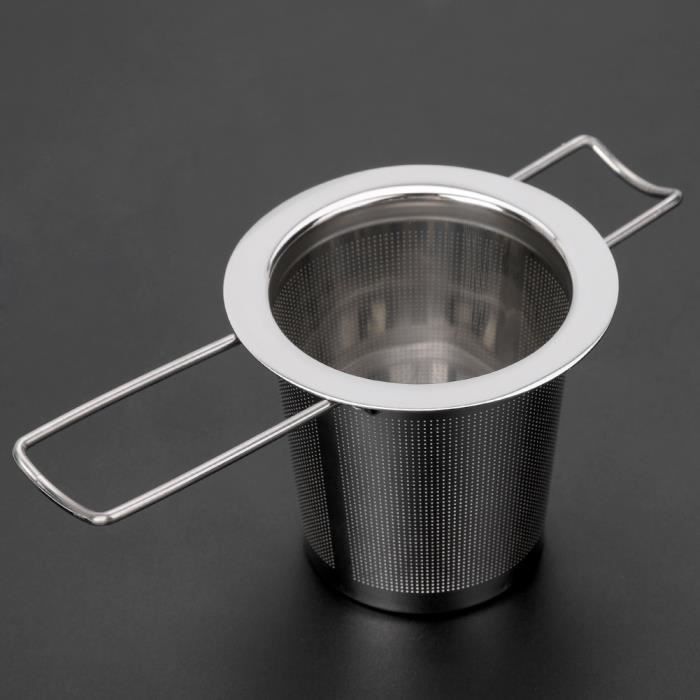 Lot De 2 Infuseurs à Thé En Inox - Filtres à Mailles Fines Pour Thé En Vrac
