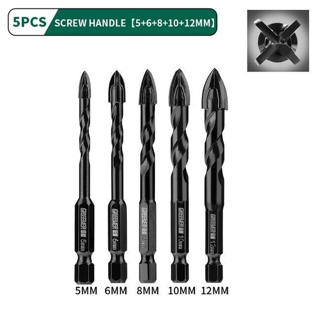 CoCud Foret Hélicoïdal 12,5 Mm Extra Long Acier Rapide HSS Pour Métal Inox