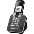 Panasonic KX-TGD310FRG Solo Téléphone sans fil sans Repondeur Noir-1