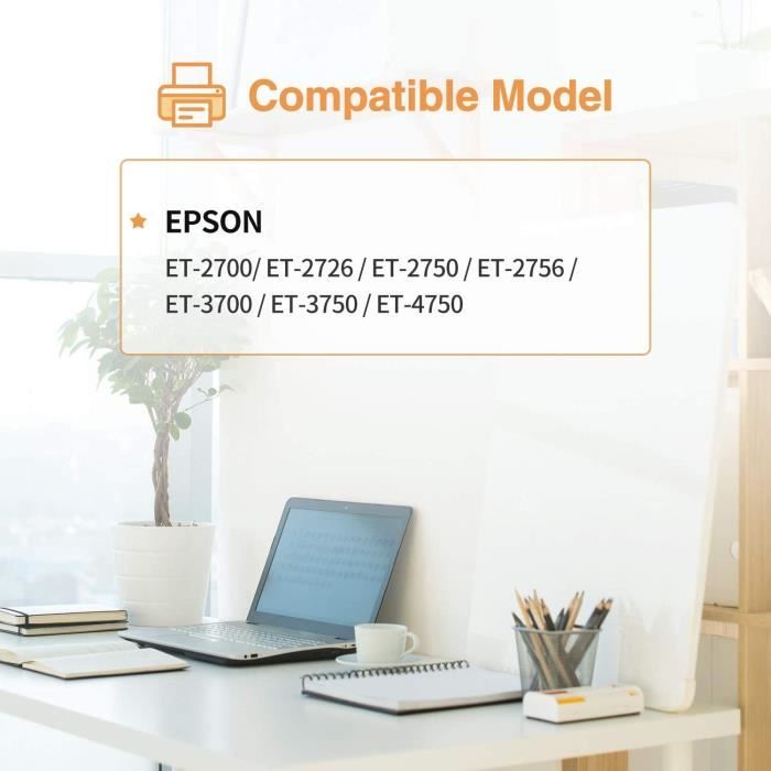 102 Compatible pour Epson 102 Ecotank Bouteille d'encre pour Epson EcoTank  ET-2700 ET-2750 ET-2751 ET-2756 ET-3700 ET-3750 ET-[937] - Cdiscount  Informatique