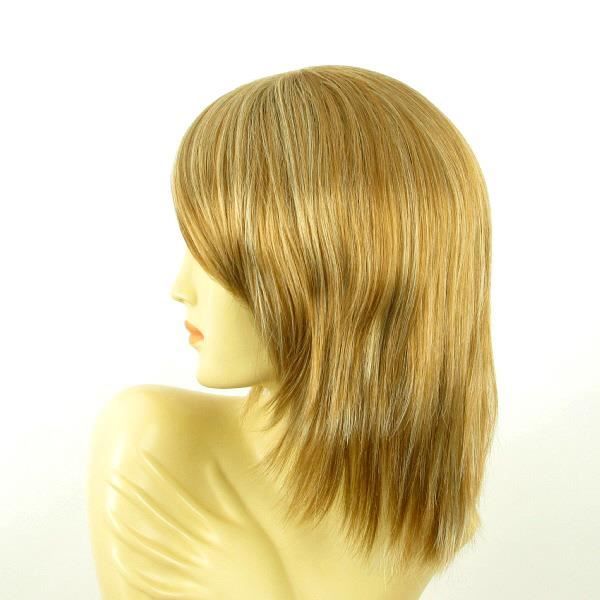 Perruque Femme Courte, Blond Foncé Méchée Blond Clair, Synthétique, Modèle LISA F27613 - Neuf Avec étiquettes