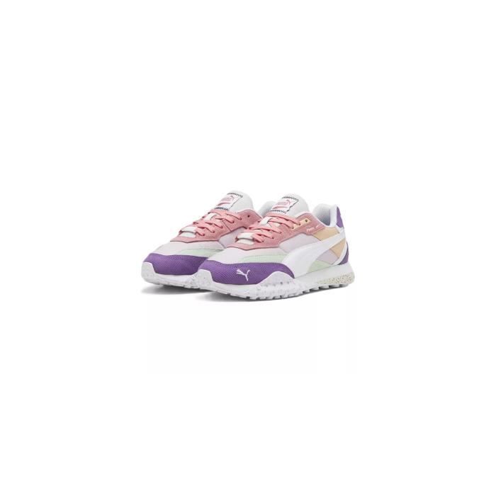 PUMA - BLKTOP RIDER MULTICOLOR - Femme Violet - Cdiscount Chaussures