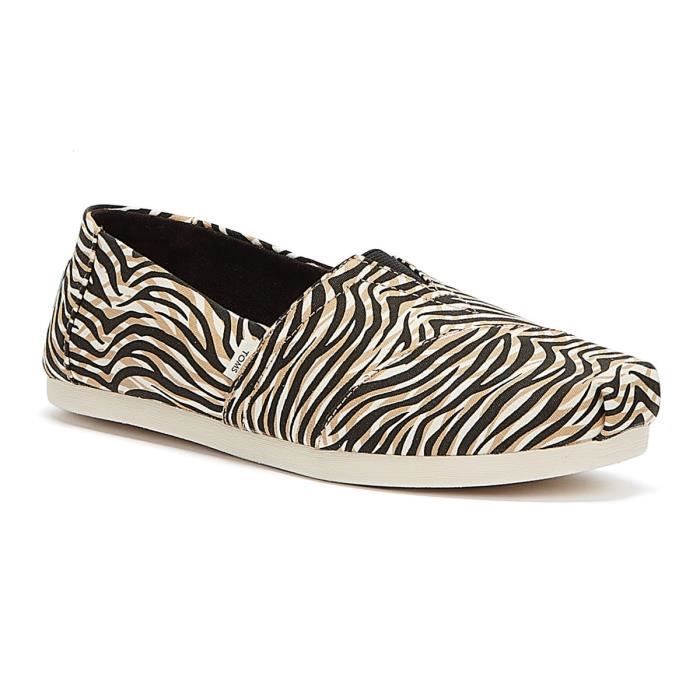 Espadrilles TOMS Alpargata Liger pour femmes Beige EU 36.5 Beige Cdiscount Chaussures