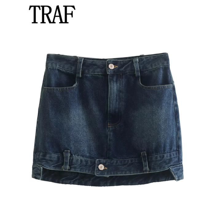 Jupe en jean tenue top