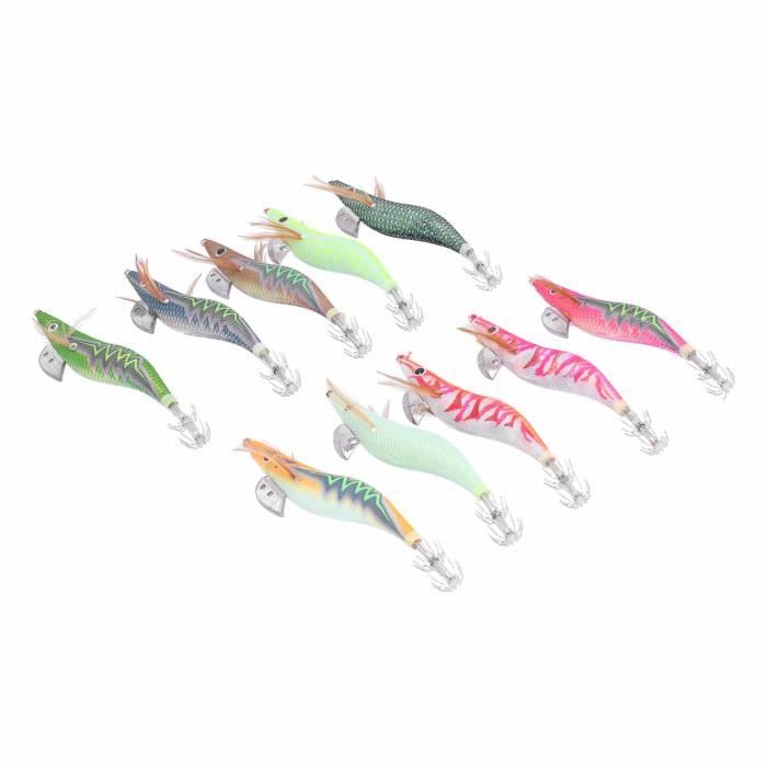 Leurres De Pêche Artificiels Pour Calmars Lumineux De 3,5 G Avec Hameçons à 2 Couches Et Accessoires De Peche 006 95050055