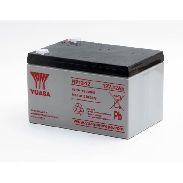 Batterie au plomb étanche Yuasa 12V 12Ah Code commande RS