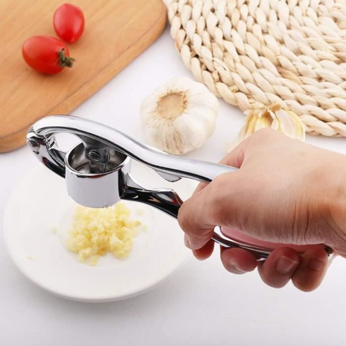 Ecrase Ail Garlic Press L'ail Ustensiles de Cuisine Cuisine Gadgets Et  Outils Acier Inoxydable Presse-Ail Ail Peeler : : Cuisine et Maison