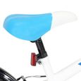 Vélo pour enfants 24 pouces Bleu et blanc-3